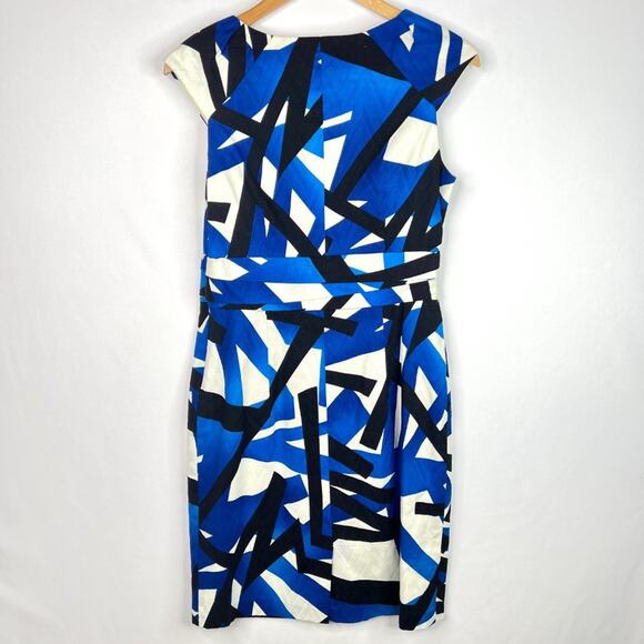 Chetta B Sunhee Geometric Sheath Dress - Picture 7 of 12